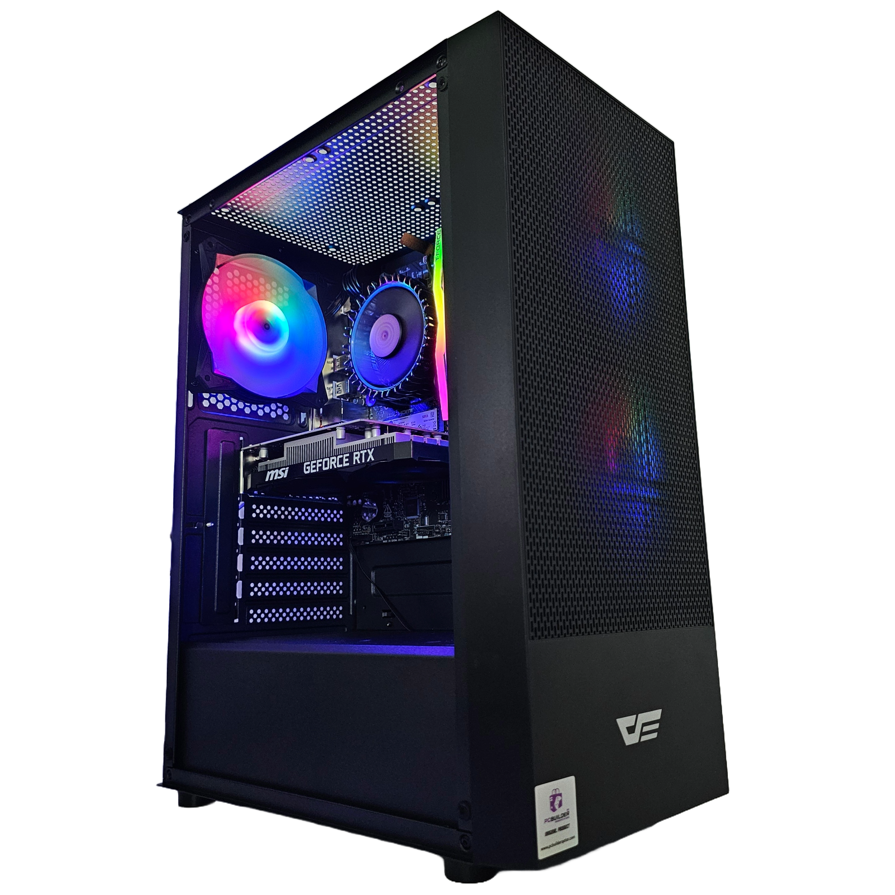 MID GAMING PC 175 MSI RTX 3050 Intel Core i5-12400F - بي سي ألعاب متوسط