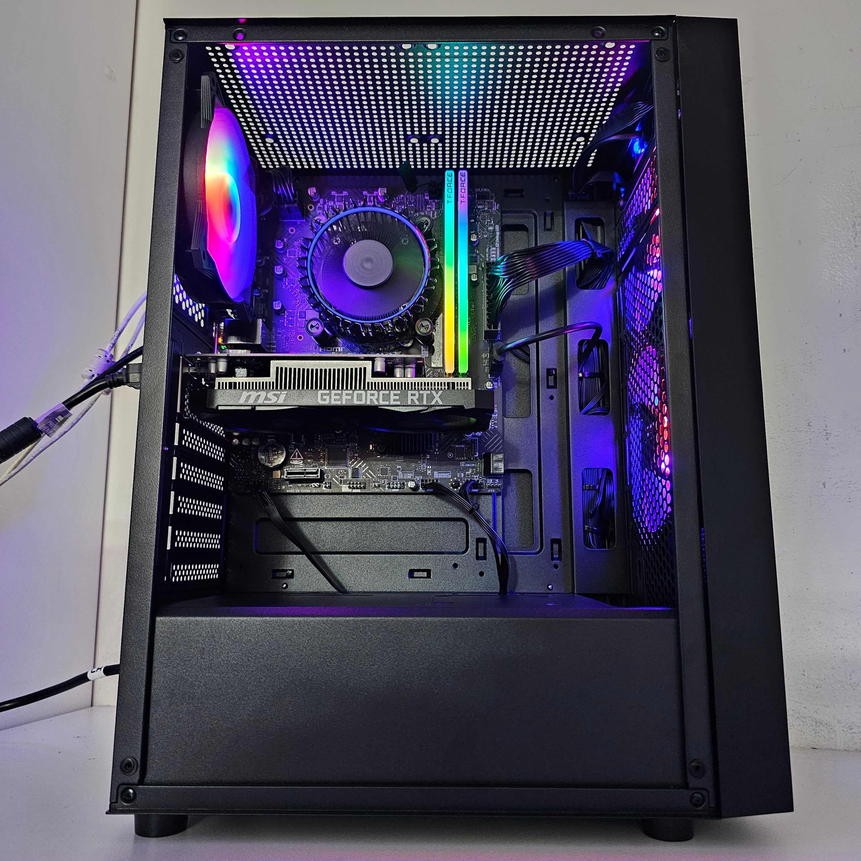 MID GAMING PC 175 MSI RTX 3050 Intel Core i5-12400F - بي سي ألعاب متوسط