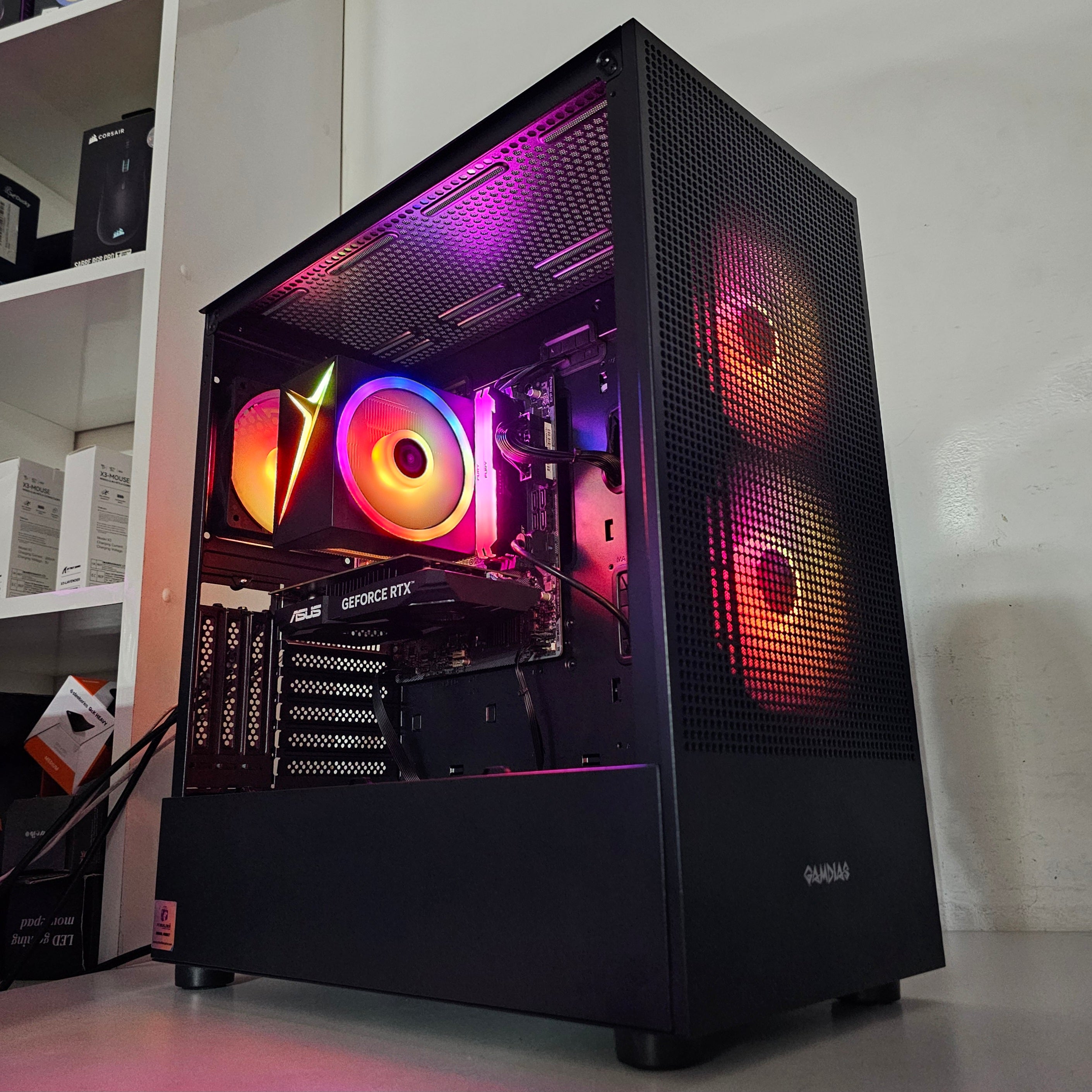 MID GAMING PC 198 - ASUS RTX 3050 OC Edition 6GB - Intel Core i5-12400F - RAM 16GB  - بي سي ألعاب متوسط