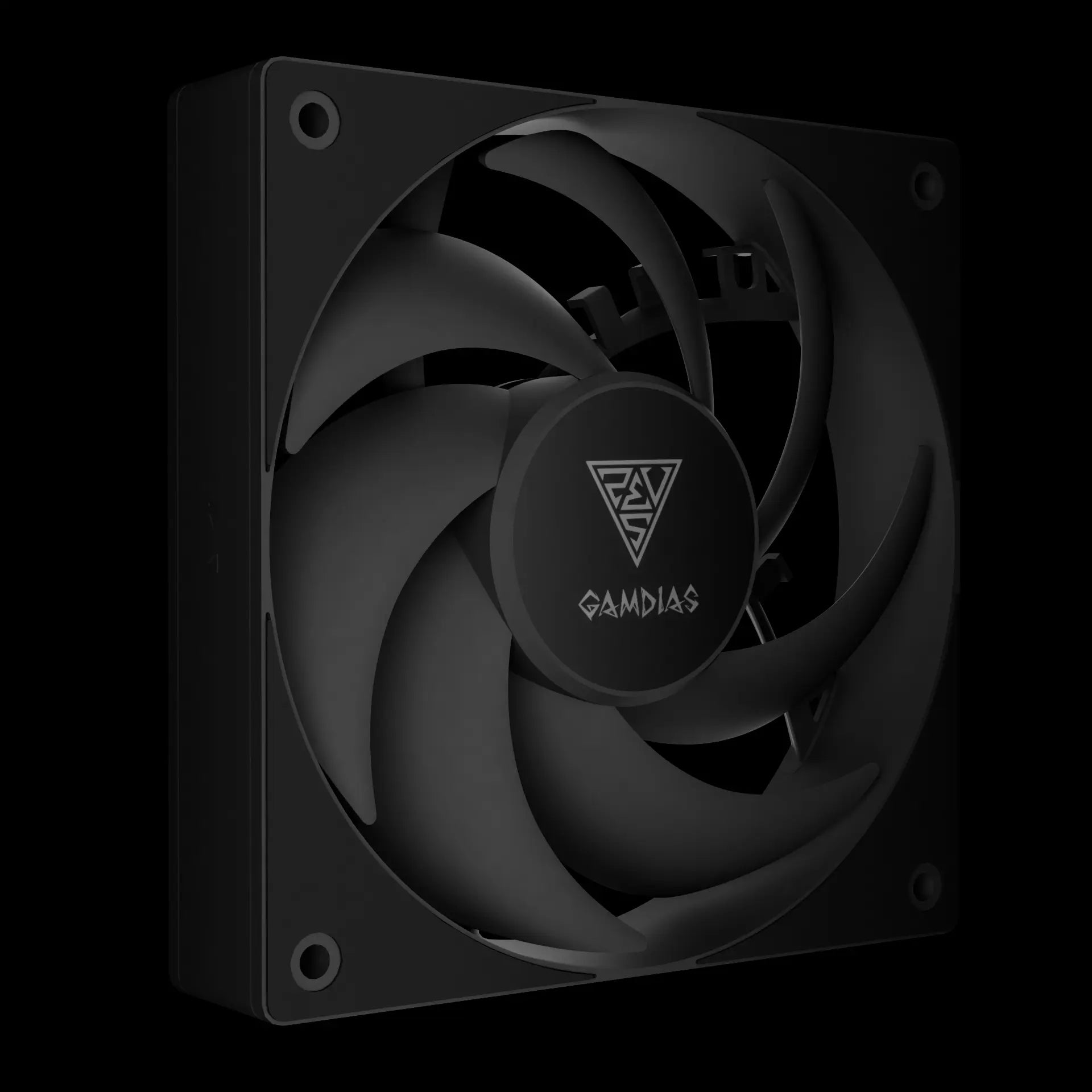 GAMDIAS NOTUS M1-1203 PWM 120mm Cooling Fan – Black - مراوح