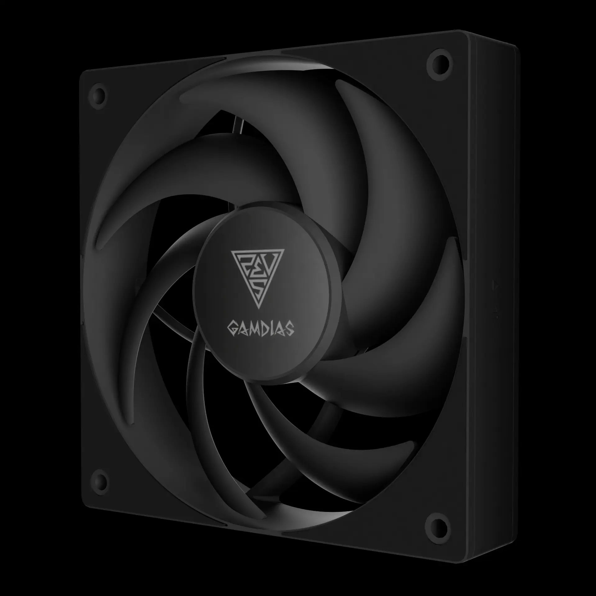 GAMDIAS NOTUS M1-1203 PWM 120mm Cooling Fan – Black - مراوح