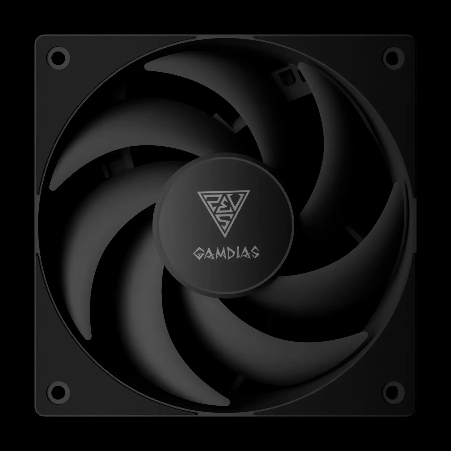GAMDIAS NOTUS M1-1203 PWM 120mm Cooling Fan – Black - مراوح