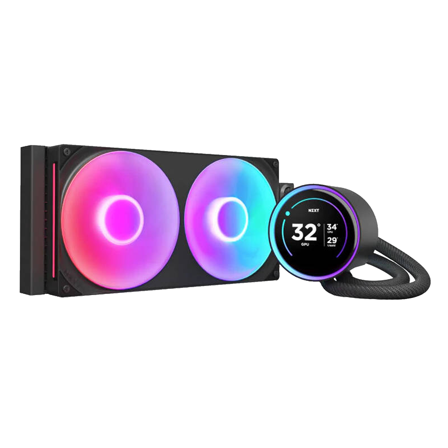 NZXT Kraken Elite 280mm White AIO Liquid CPU Cooler (2.36