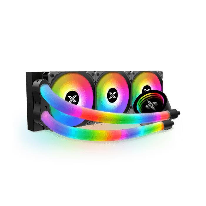Xigmatek Neon Aqua 360 AIO Liquid Cooler - Black - مبرد Xigmatek Neon Aqua 360 AIO Liquid Cooler - Black - مبرد