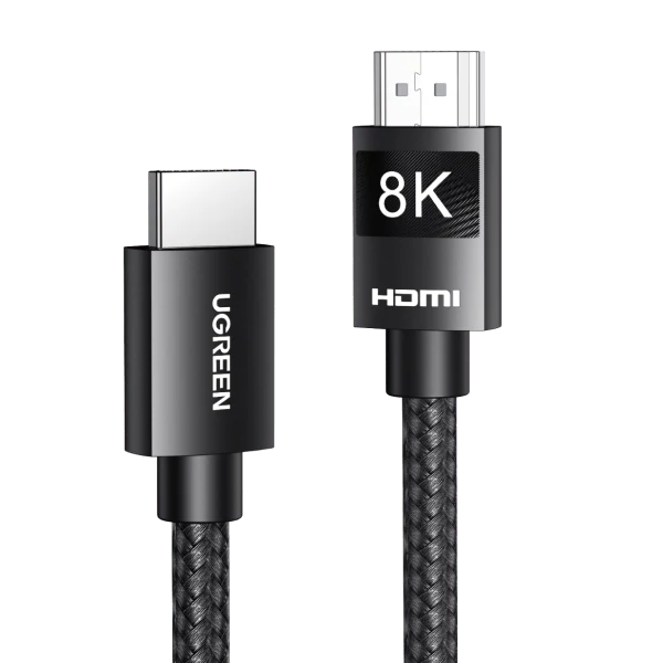 UGREEN 8K HDMI 2.1 Cable Ultra HD 8K@60Hz 4K@120Hz High Speed 48Gbps - كيبل UGREEN 8K HDMI 2.1 Cable Ultra HD 8K@60Hz 4K@120Hz High Speed 48Gbps - كيبل