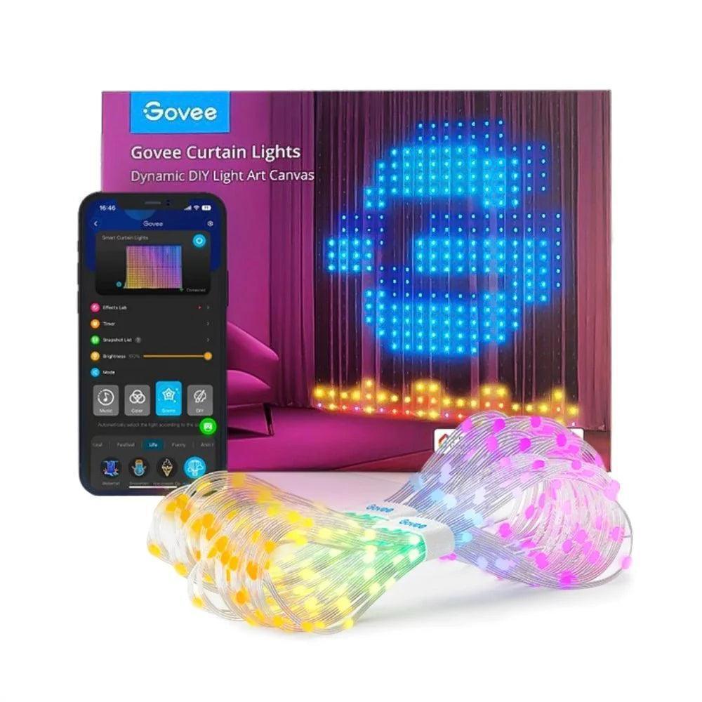 Govee Curtain Light (1.5x2m) - إضاءة Govee Curtain Light (1.5x2m) - إضاءة