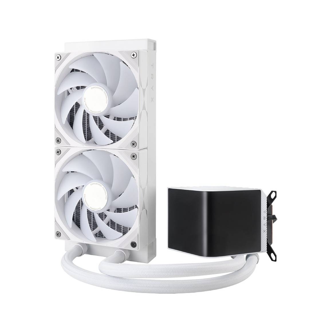 TRYX Panorama ARGB 240mm AIO Liquid CPU Cooler, 6.67