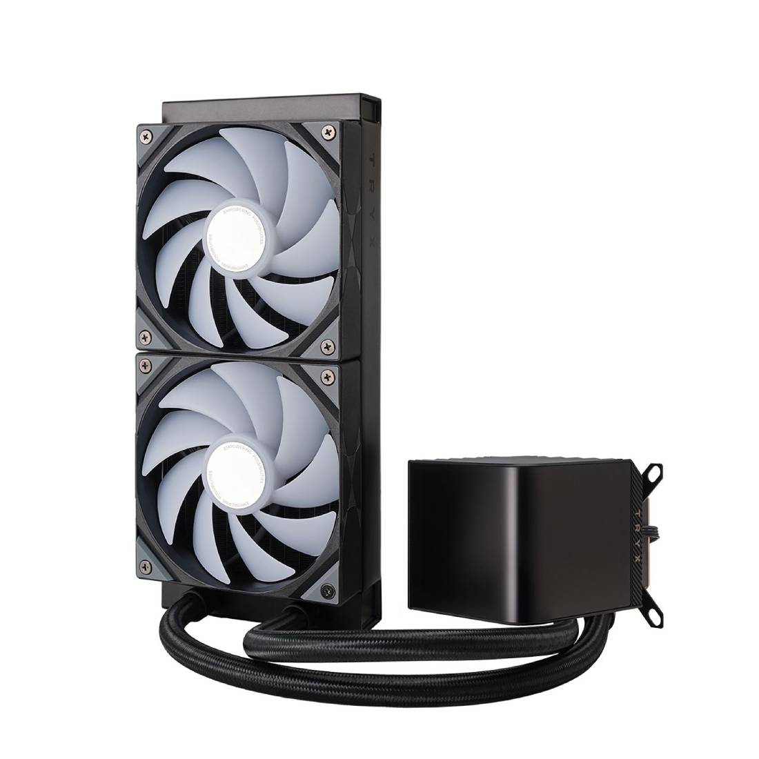 TRYX Panorama ARGB 240mm AIO Liquid CPU Cooler, 6.67
