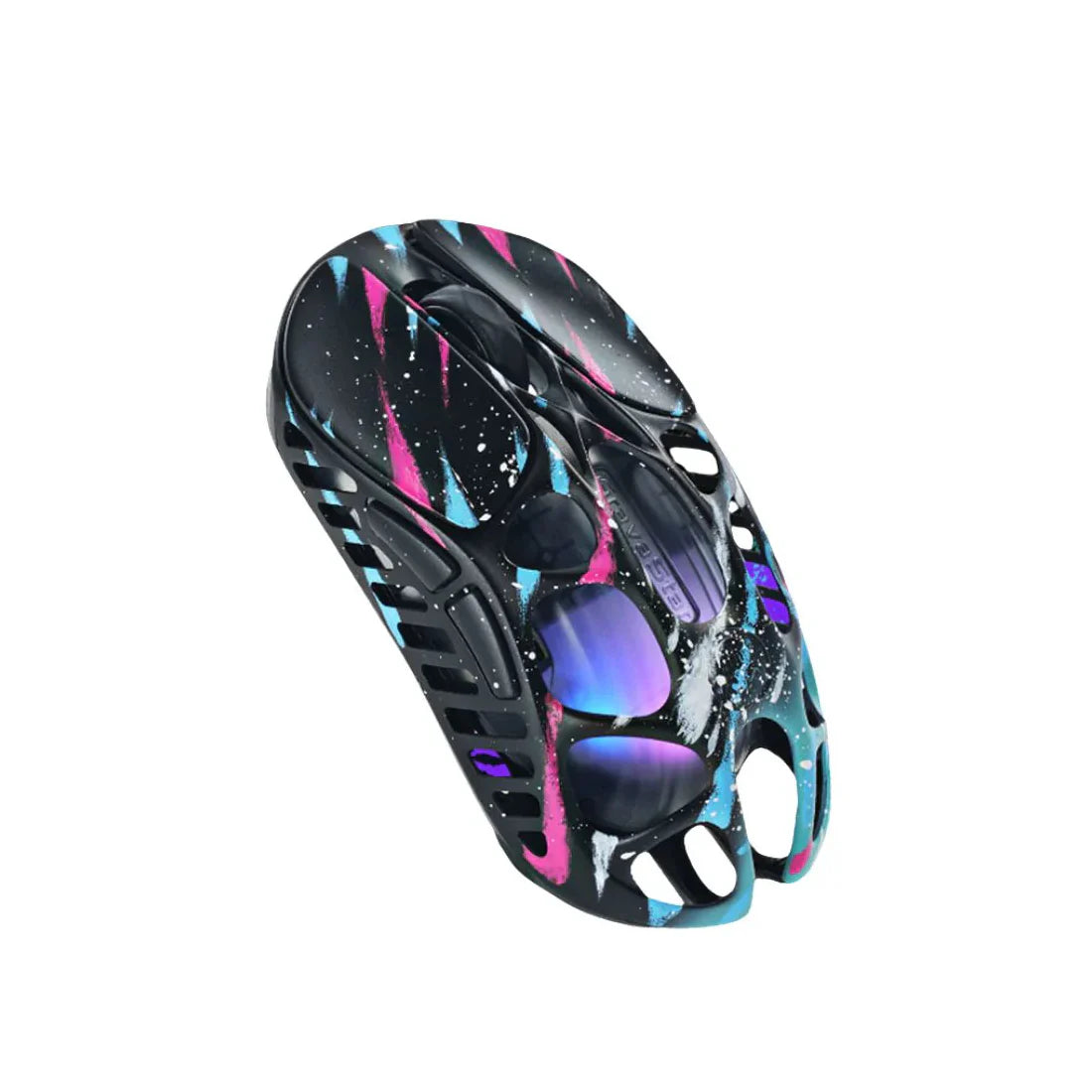 GravaStar Mercury X Pro Wireless Gaming Mouse GM+8K – Neon Graffiti Special Edition - ماوس قيمينغ احترافي