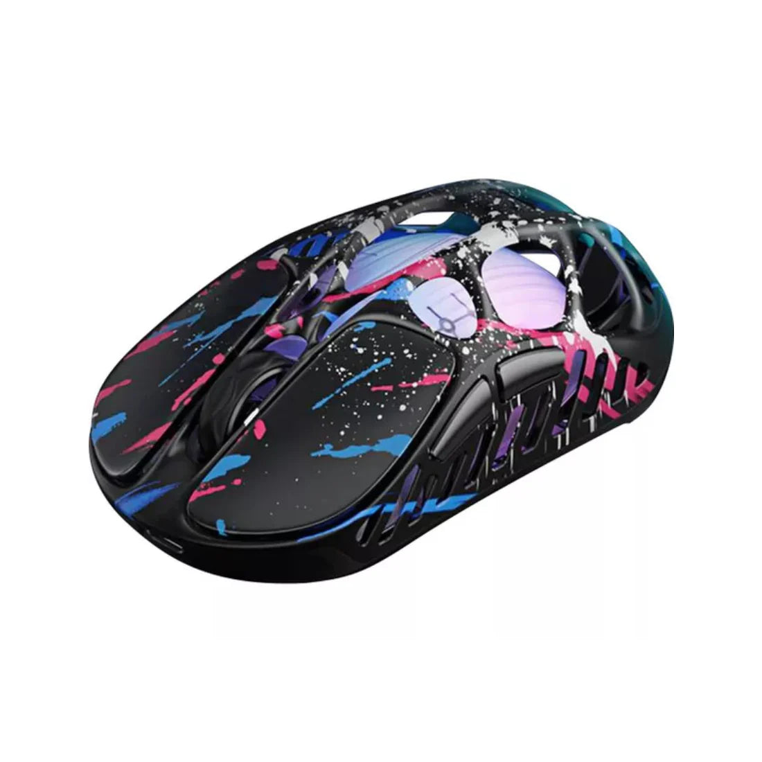 GravaStar Mercury X Pro Wireless Gaming Mouse GM+8K – Neon Graffiti Special Edition - ماوس قيمينغ احترافي