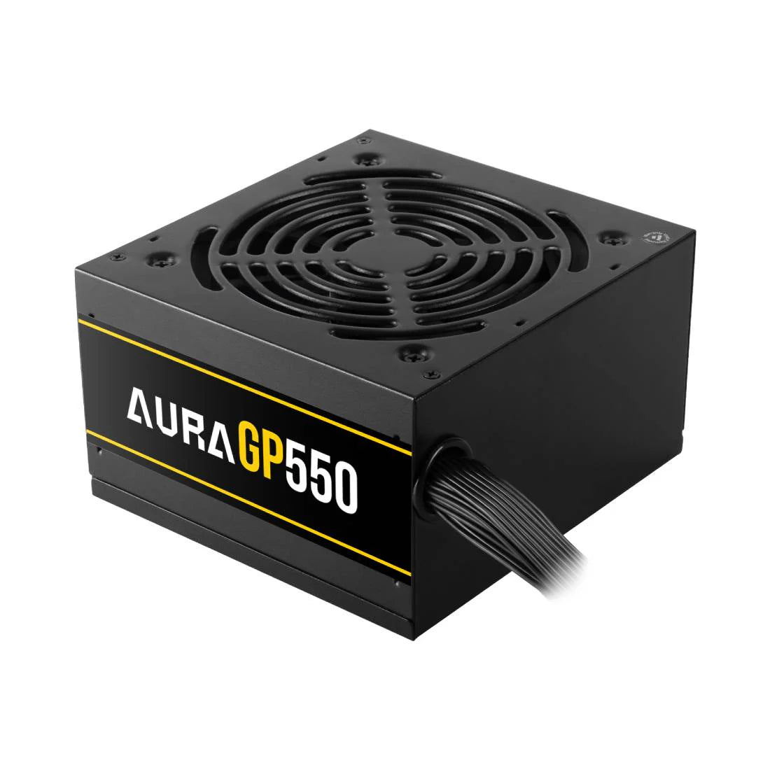 Gamdias Aura GP550 Atom Series Fully Black Power Supply - مزود الطاقة