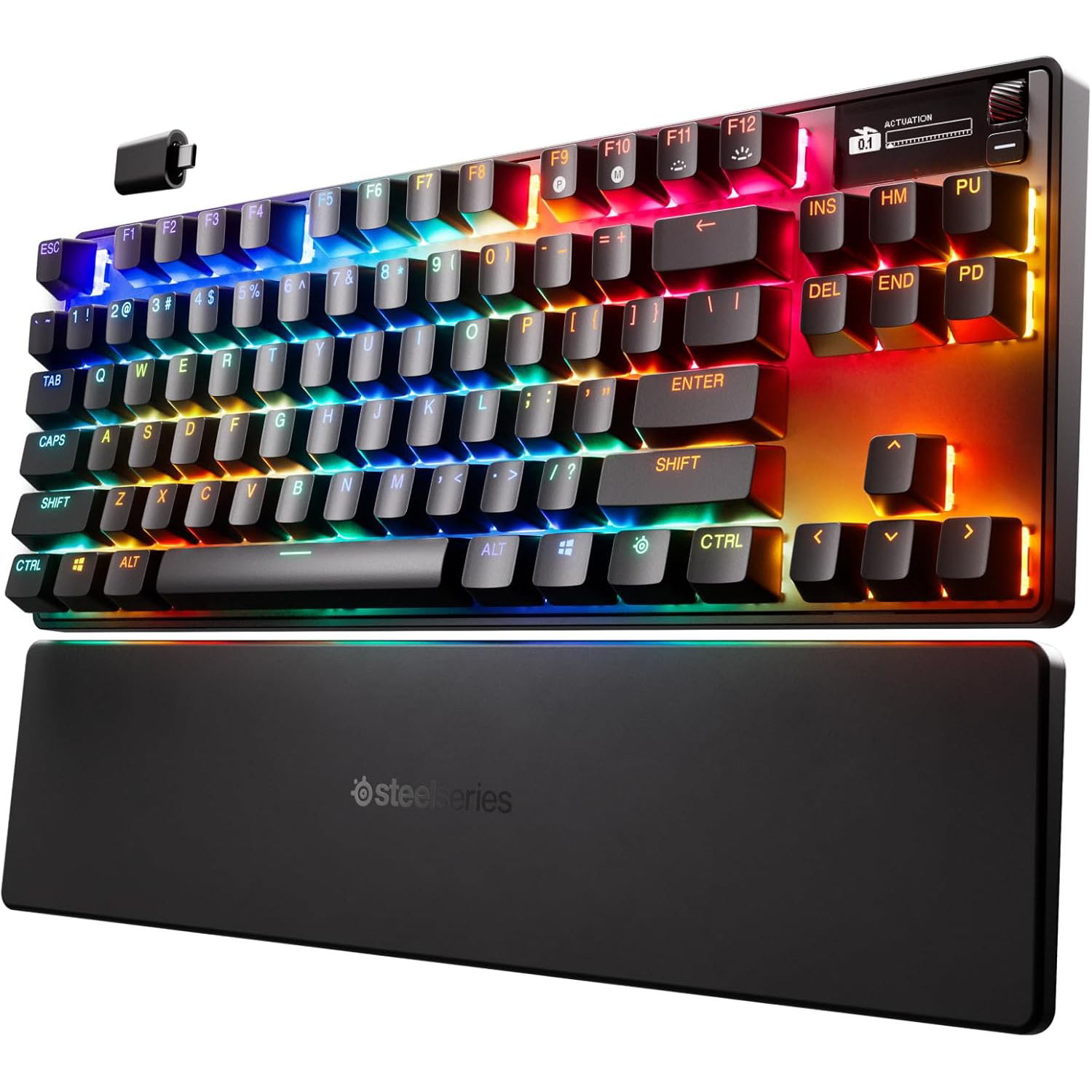 SteelSeries Apex Pro TKL Gen 3 Wireless Gaming Keyboard Black | 64871 - كيبورد احترافي SteelSeries Apex Pro TKL Gen 3 Wireless Gaming Keyboard Black | 64871 - كيبورد احترافي