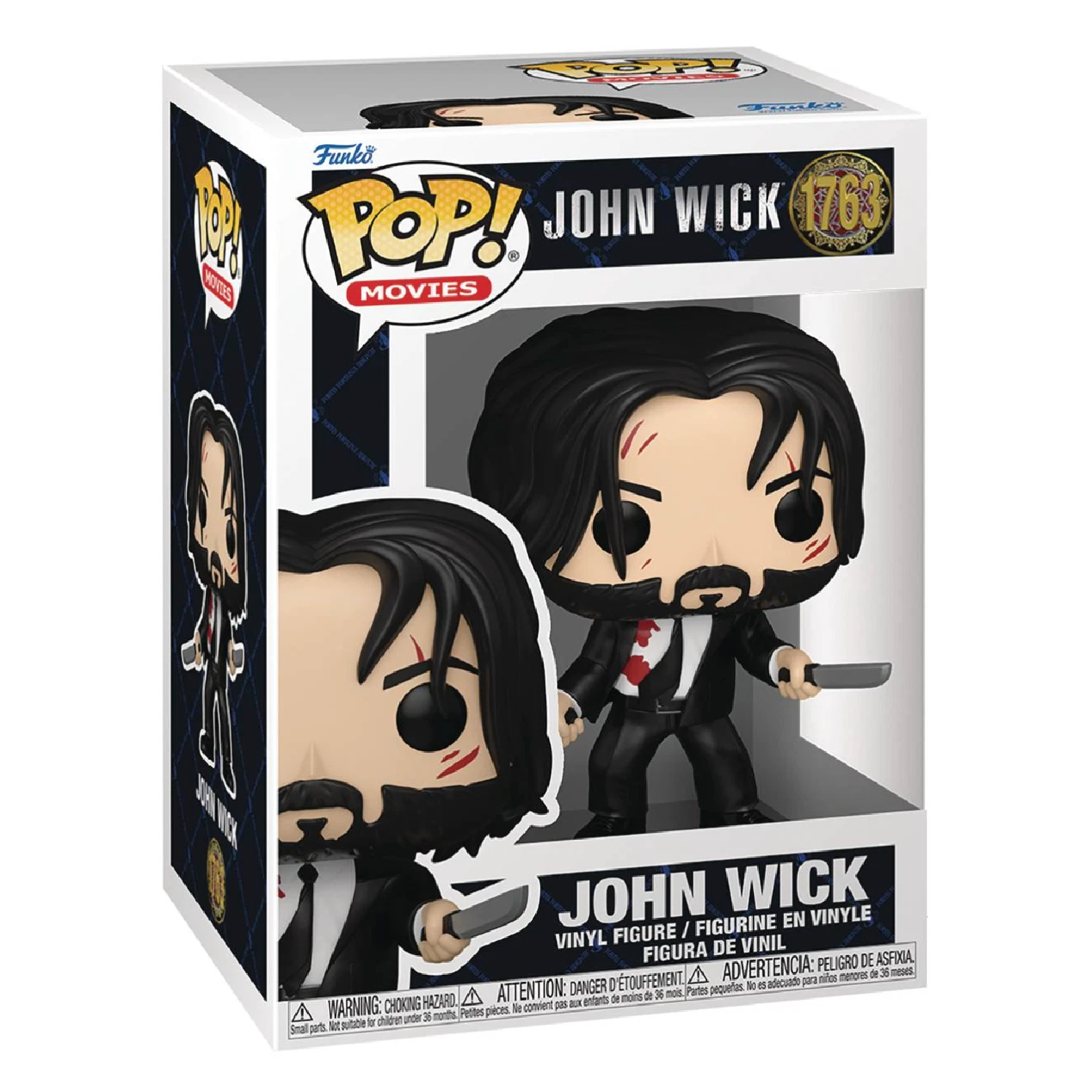 Funko Pop Movies: John Wick 3 - John Wick - Collectable Vinyl Figure#1763 - مجسمات افلام Funko Pop Movies: John Wick 3 - John Wick - Collectable Vinyl Figure#1763 - مجسمات افلام