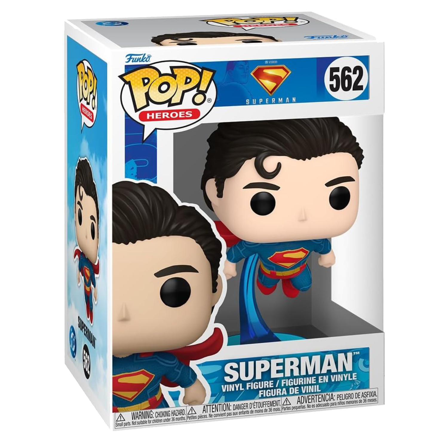 Funko Pop: Superman Legacy- Superman#562 - مجسمات ديسي Funko Pop: Superman Legacy- Superman#562 - مجسمات ديسي