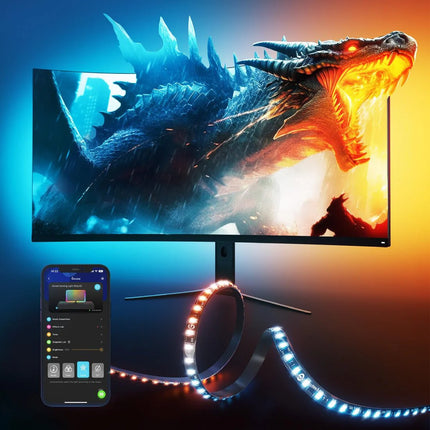 Govee Gaming Light Strip G1 27"-34" - إضاءة