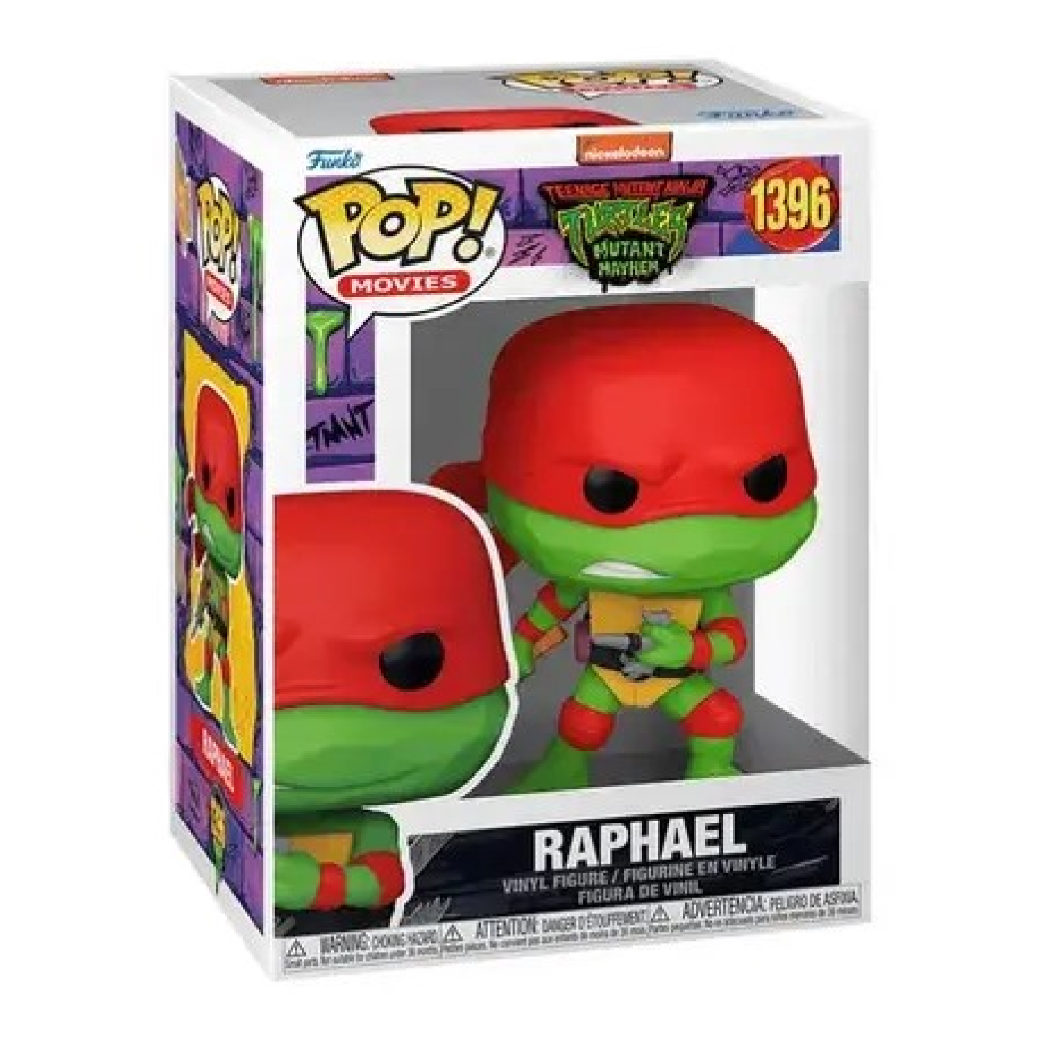 Funko Pop Mutant Ninja Turtles: Mutant Mayhem Raphael Vinyl Figure #1396 - مجسمات انمي