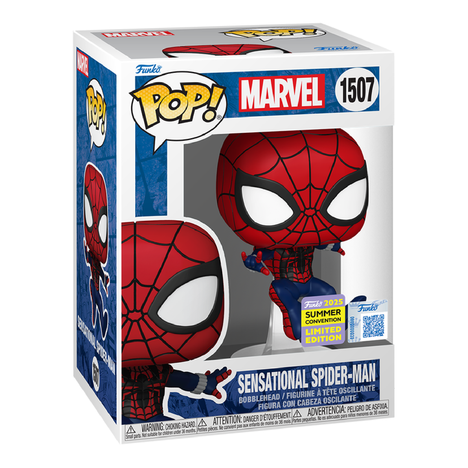 Funko Pop! Marvel: Gemini Spider Man POP #1507 -  مجسمات انمي