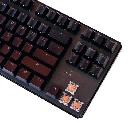 Epic Gamers X Tecware Chimera TKL Wired Gaming Keyboard - Orange Switch - لوحة مفاتيح