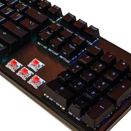 Epic Gamers X Tecware Chimera Wired Full Size Gaming Keyboard - Red Switch - لوحة مفاتيح