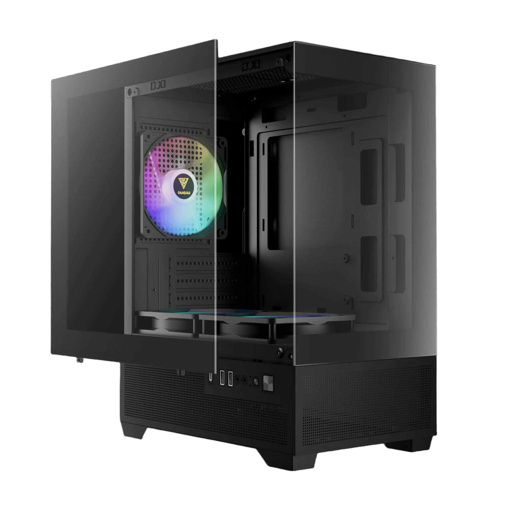 Gamdias Aura GC9M Elite ARGB Micro-Tower Case - كيس