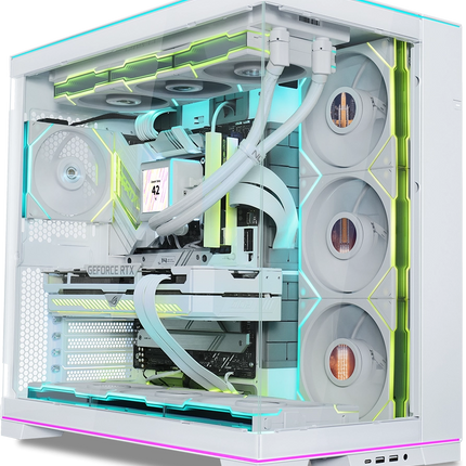 LIAN LI O11 DYNAMIC EVO RGB WHITE - كيس