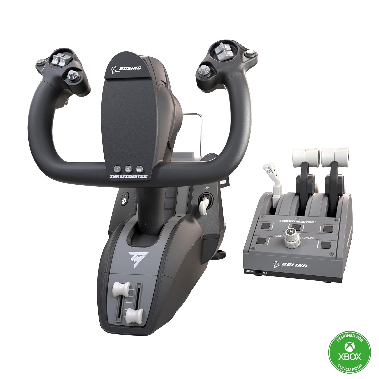 Thrustmaster TCA Yoke Pack Boeing Edition flight weel - عجلة قيادة Thrustmaster TCA Yoke Pack Boeing Edition flight weel - عجلة قيادة