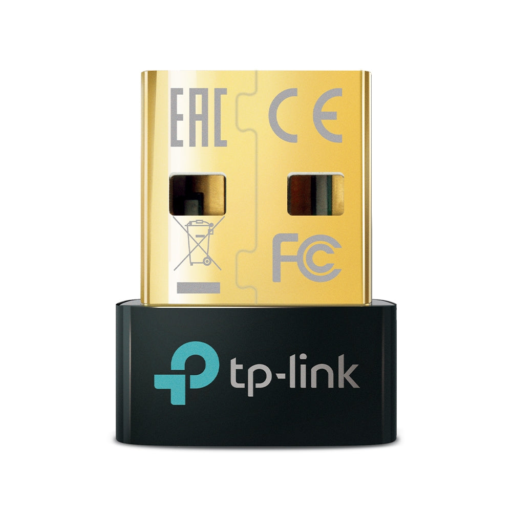 TP-Link USB Bluetooth Adapter for PC - Bluetooth 5.3 Dongle Receiver, Plug and Play, Nano Design, EDR & BLE, Supports- بلوتوث