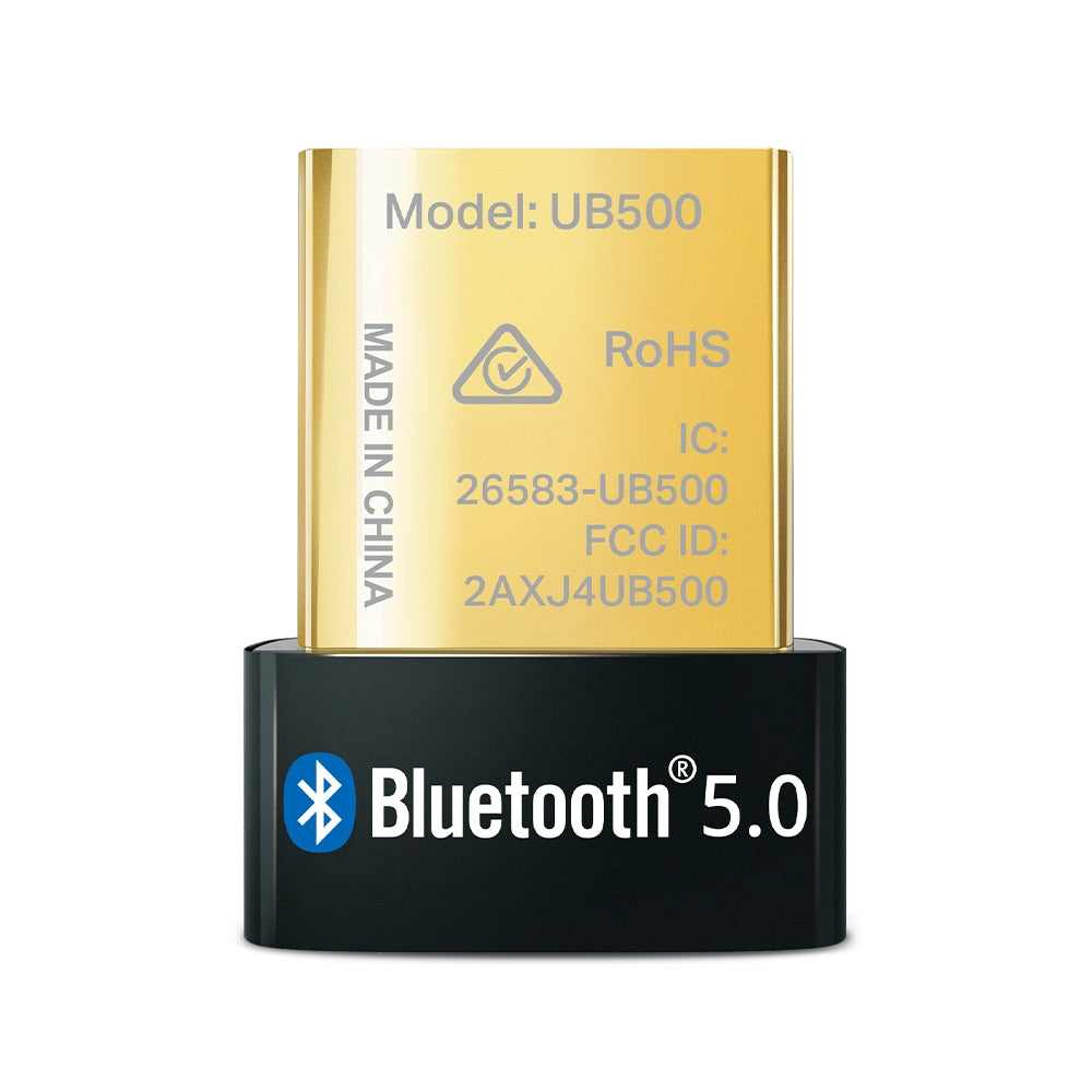 TP-Link USB Bluetooth Adapter for PC - Bluetooth 5.3 Dongle Receiver, Plug and Play, Nano Design, EDR & BLE, Supports- بلوتوث