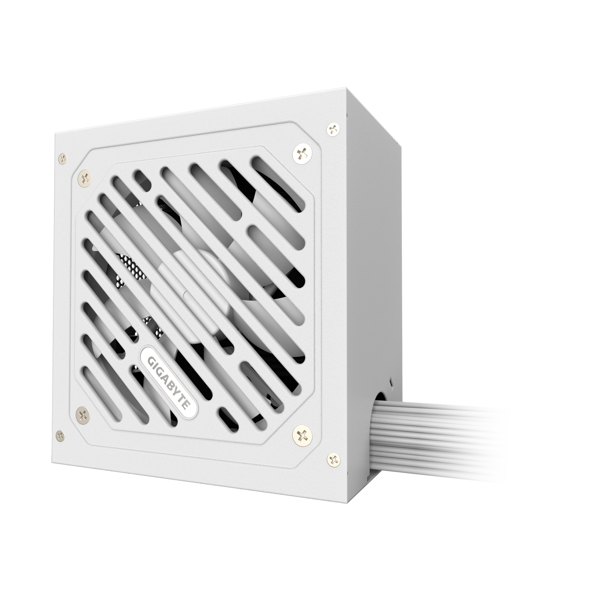 GIGABYTE P650SS ICE 650W 80 Plus Silver Power Supply, Non Modular ATX 3.0 White - مزود طاقة