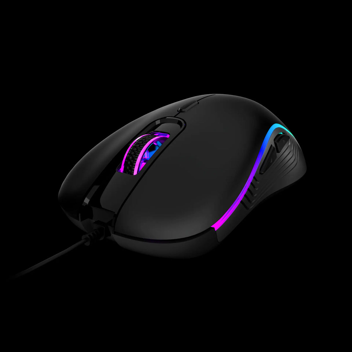 GAMDIAS Poseidon E2 3-in-1 Gaming Combo – Rainbow Backlit Keyboard, 3600 DPI Mouse & 50mm Headset - كومبو ماوس وكيبورد