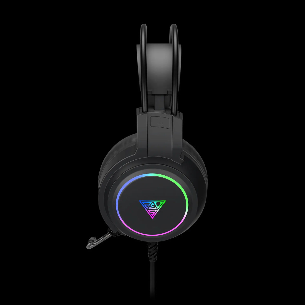 GAMDIAS Poseidon E2 3-in-1 Gaming Combo – Rainbow Backlit Keyboard, 3600 DPI Mouse & 50mm Headset - كومبو ماوس وكيبورد