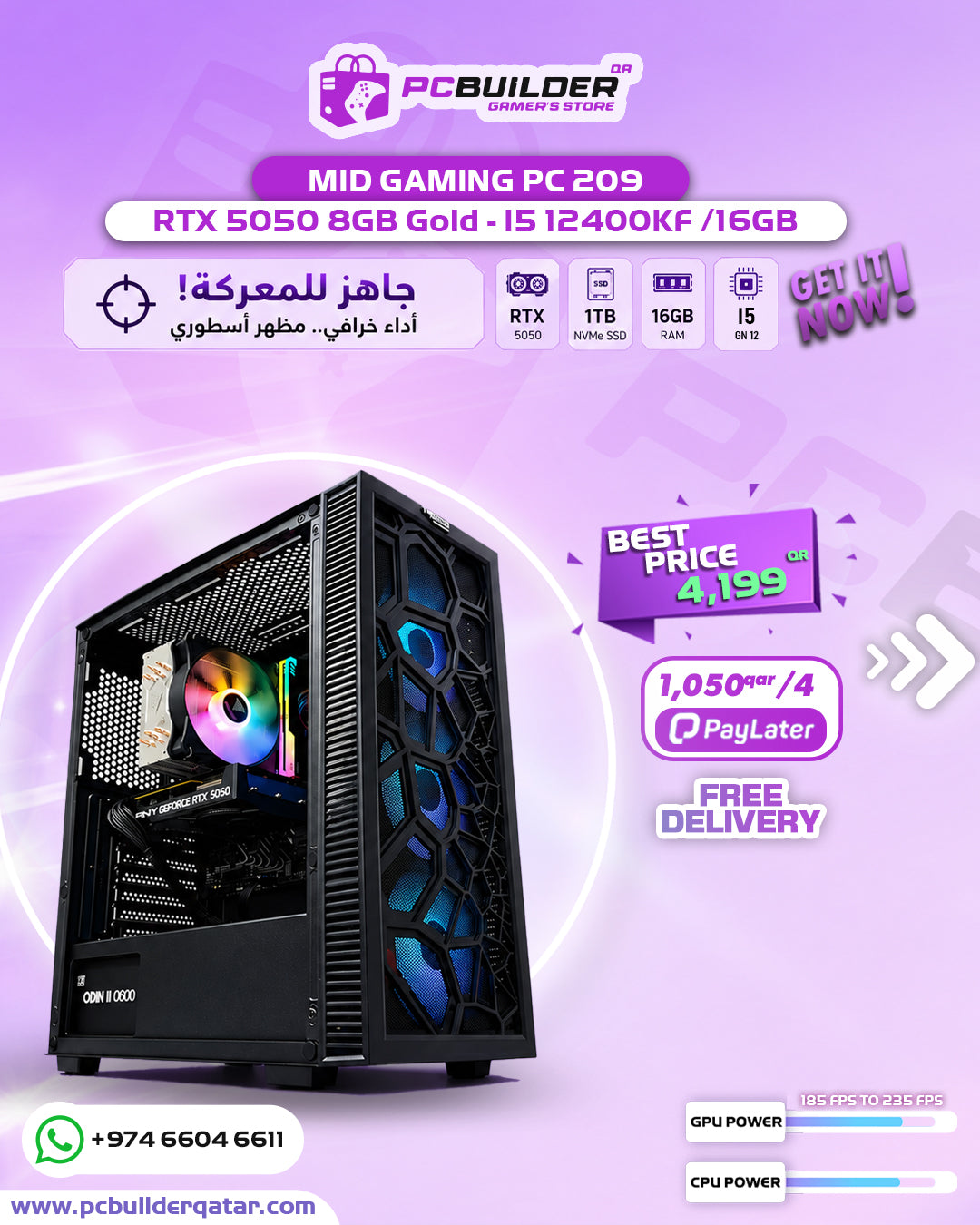 Prebuilt Gaming PCs Qatar – Ready-to-Play High-Performance – PC BUILDER ...