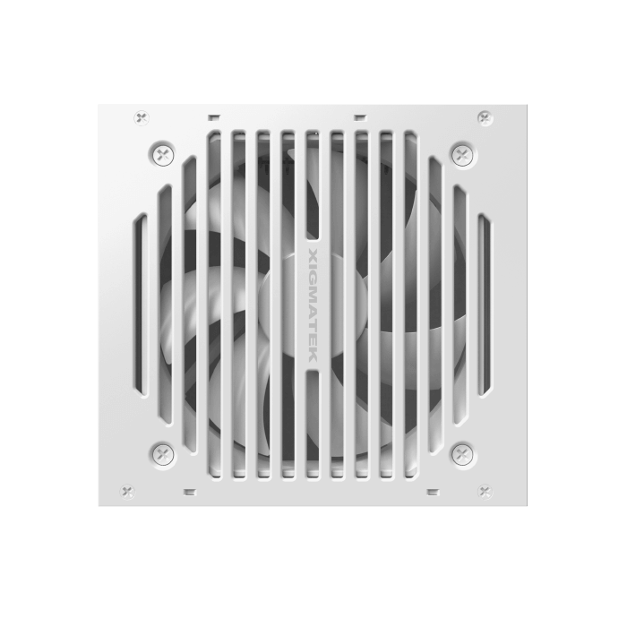 Xigmatek Prime M 850W Arctic White Fully Modular Power Supply (80 Plus Gold, ATX 3.0, PCIe 5.0) White - مزود طاقة أبيض