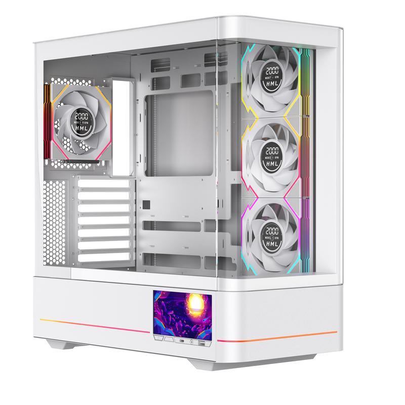 Jungle Leopard INTERSTELLAR V4 120mm SINGLE Fan WHITE - مراوح تبريد