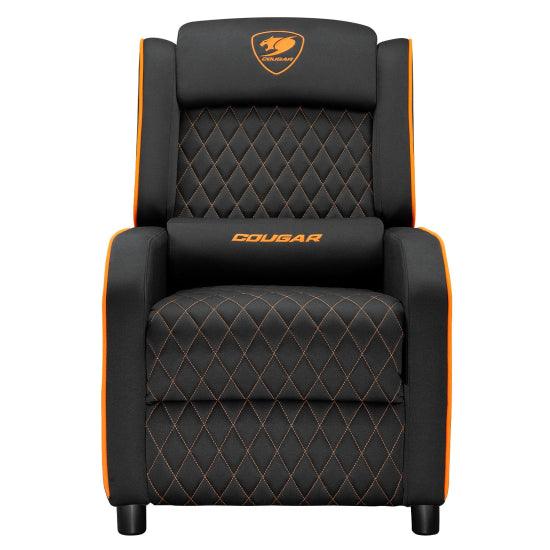 Cougar Gaming Chair Ranger One Sofa Orange Ergonomic Mesh Office & Gaming Sofa Chair with Adjustable Armrests ORANGE/BLACK - كرسي قيمنق
