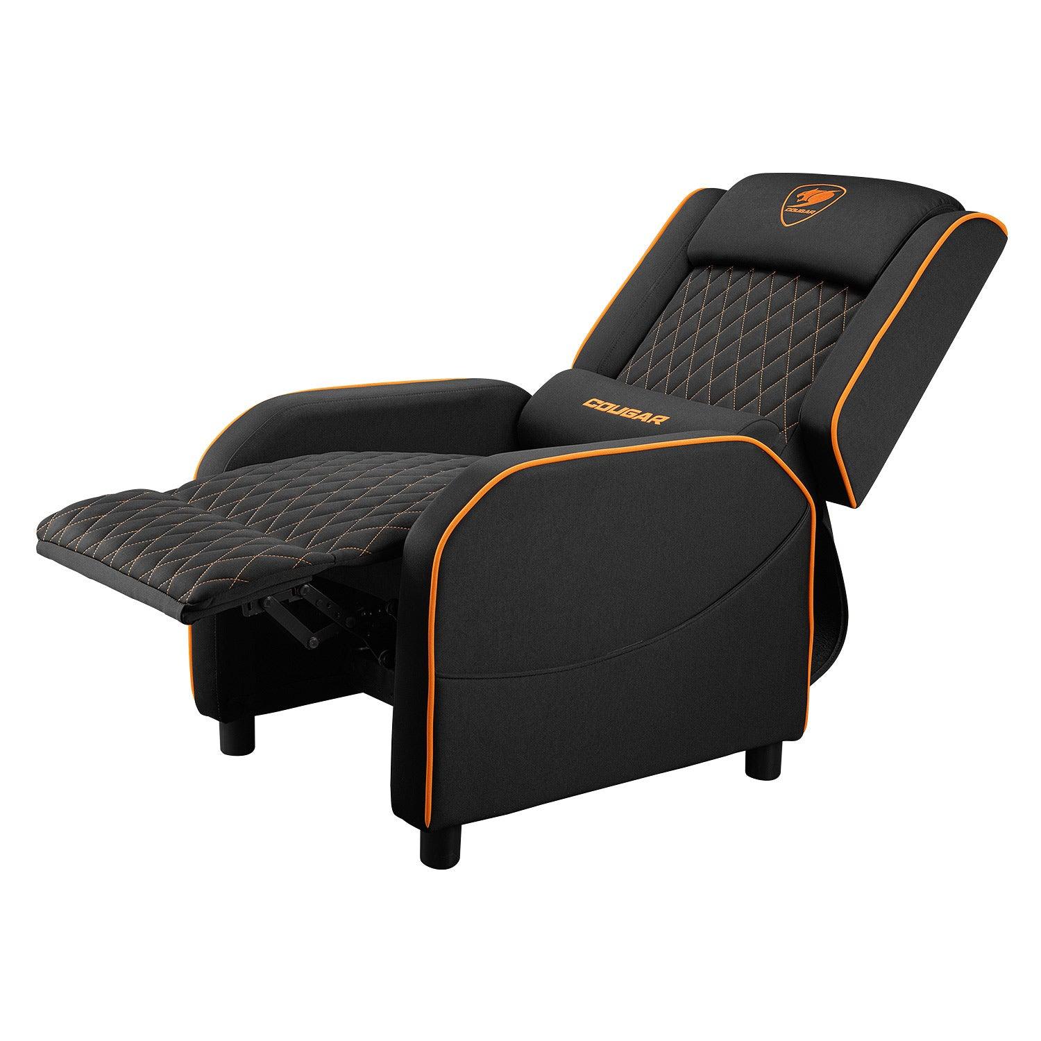 Cougar Gaming Chair Ranger One Sofa Orange Ergonomic Mesh Office & Gaming Sofa Chair with Adjustable Armrests ORANGE/BLACK - كرسي قيمنق