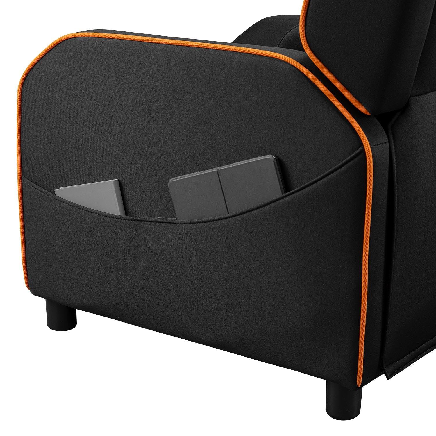 Cougar Gaming Chair Ranger One Sofa Orange Ergonomic Mesh Office & Gaming Sofa Chair with Adjustable Armrests ORANGE/BLACK - كرسي قيمنق