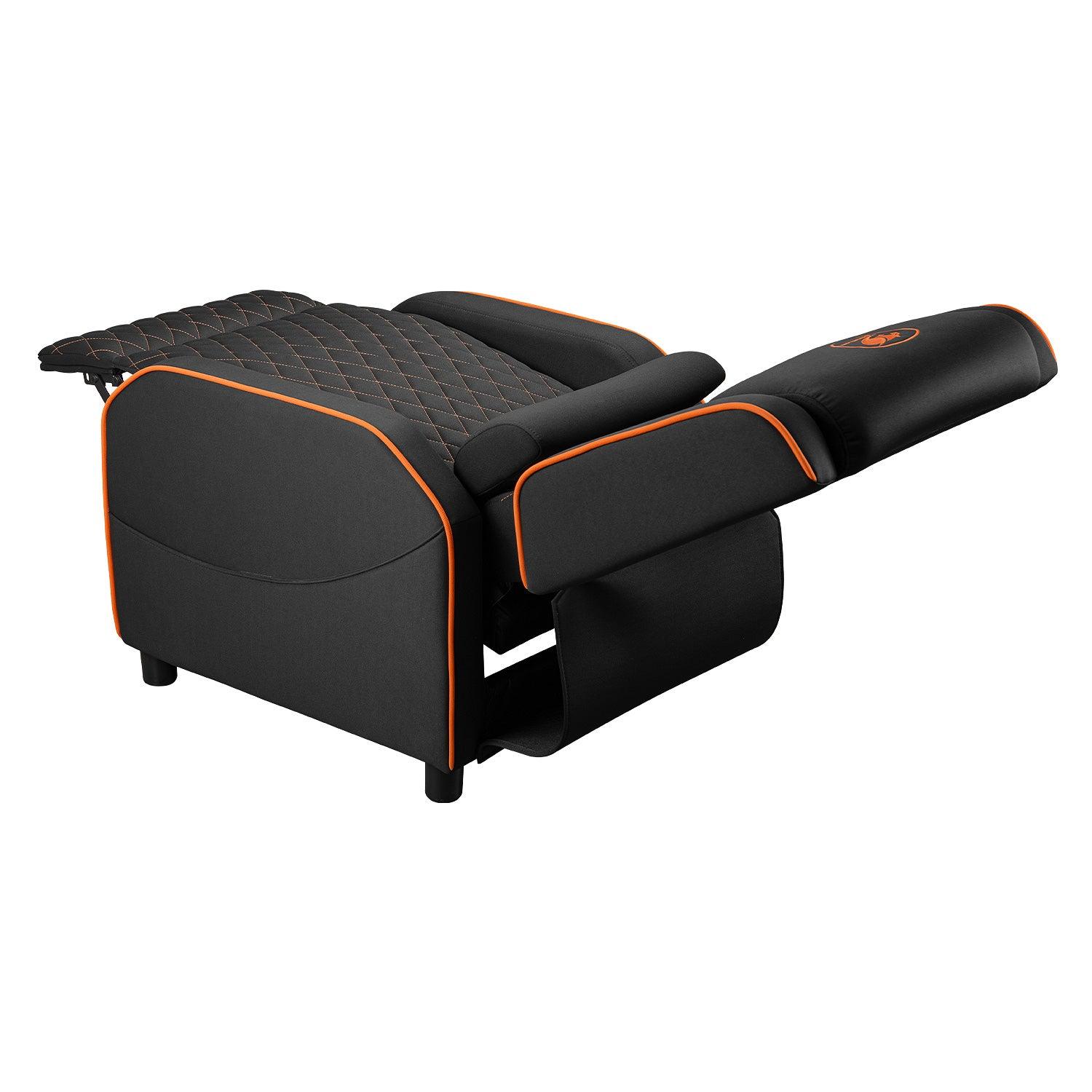 Cougar Gaming Chair Ranger One Sofa Orange Ergonomic Mesh Office & Gaming Sofa Chair with Adjustable Armrests ORANGE/BLACK - كرسي قيمنق