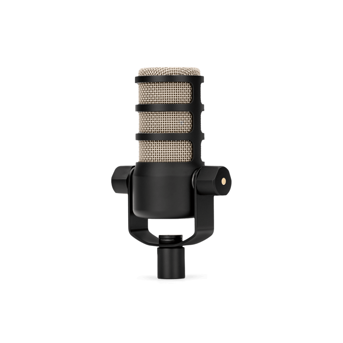 RØDE PodMic three-quarter view