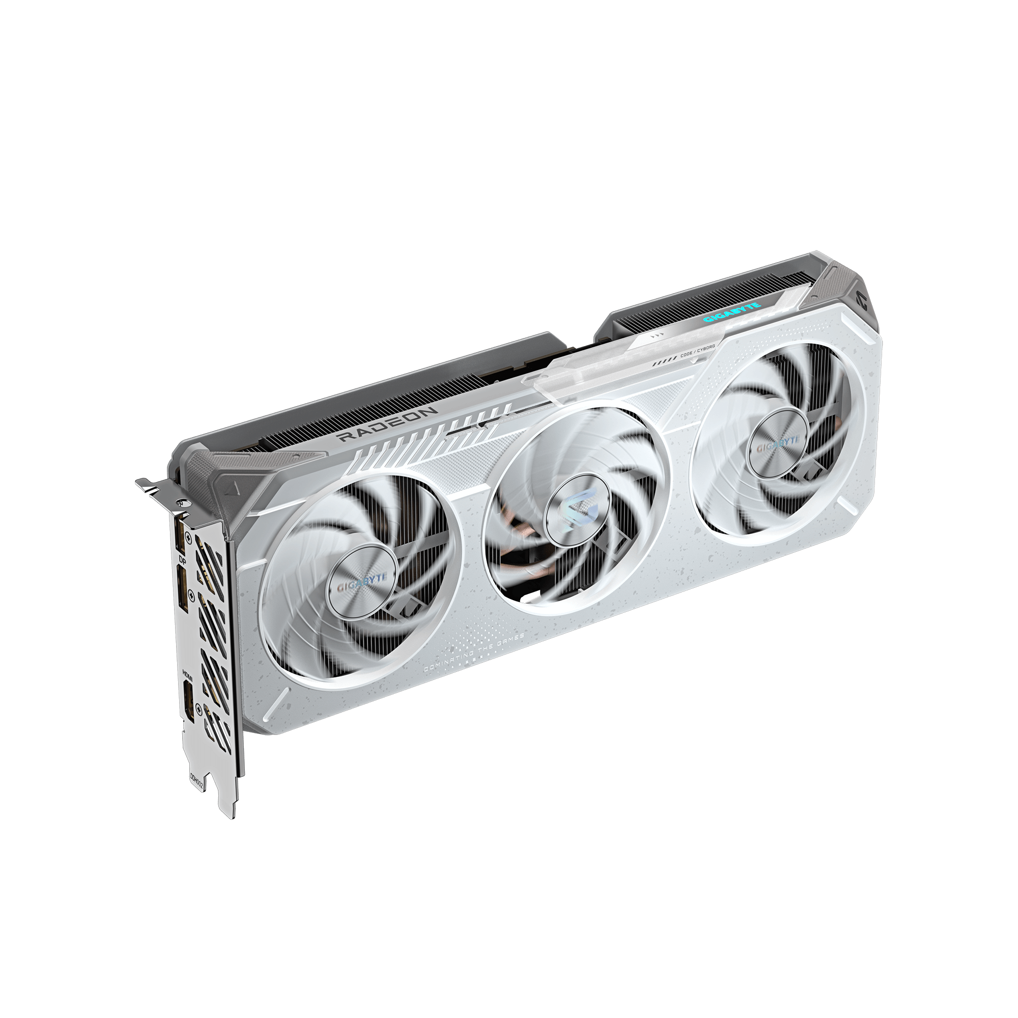 GIGABYTE Radeon RX 9060 XT GAMING OC ICE 16G Graphics Card (16GB GDDR6, PCIe 5.0, RDNA 4) White - كرت شاشة