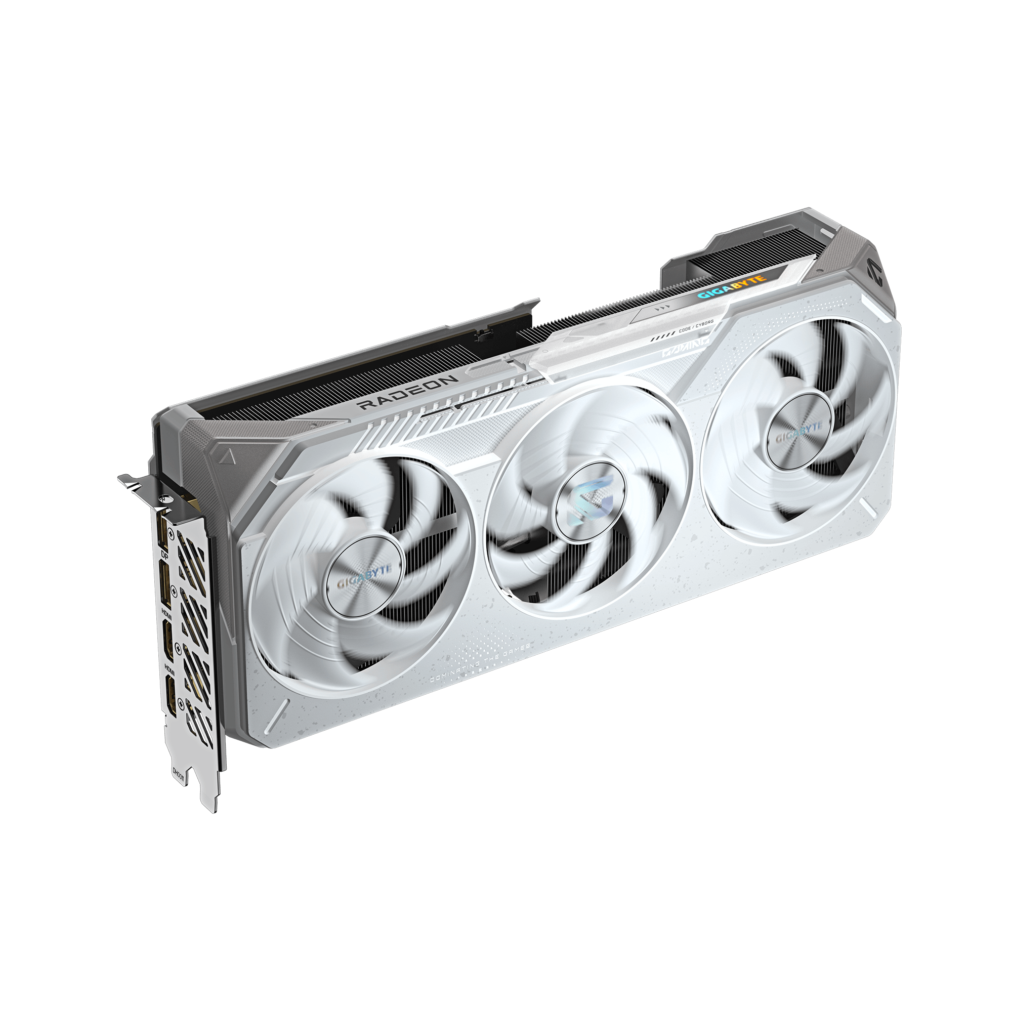 GIGABYTE Radeon RX 9070 XT GAMING OC ICE 16G Graphics Card (16GB GDDR6, PCIe 5.0, RDNA 4) White - كرت شاشة