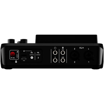 RØDE - RODECaster Duo Integrated Audio Production Studio - أسود - مكسر صوت كس