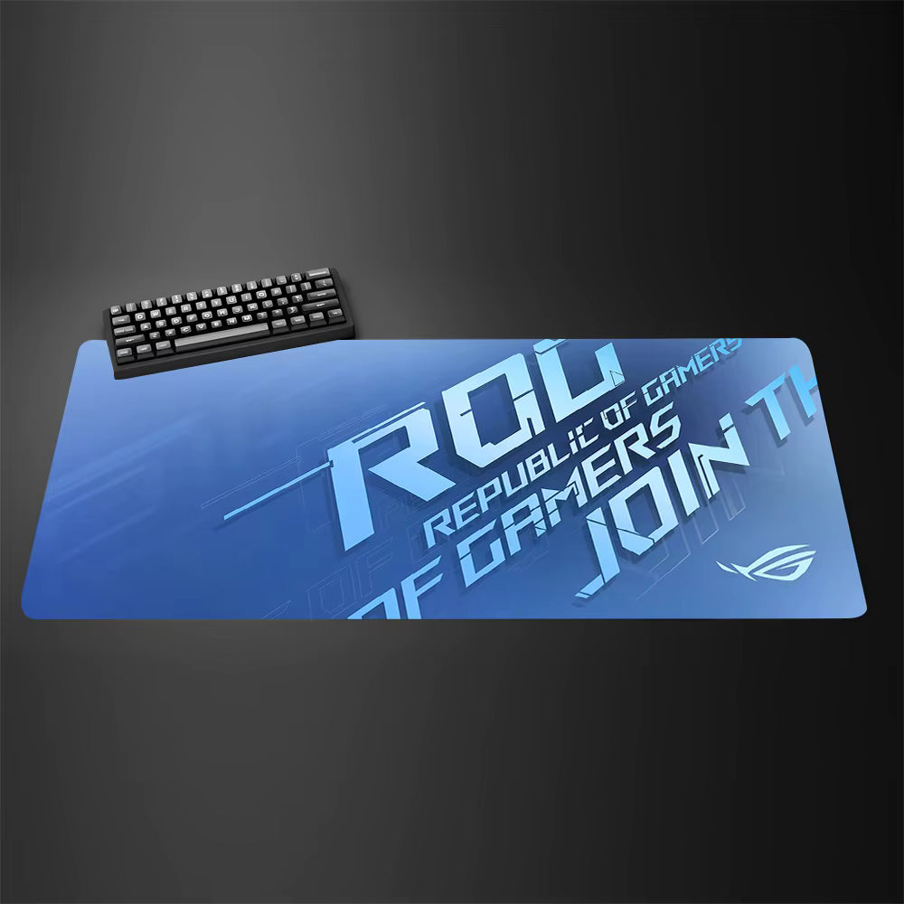 ASUS Rog gamer large mousepad XXL for e-sports gamers anti-slip base - 900x400x2mm - موس باد