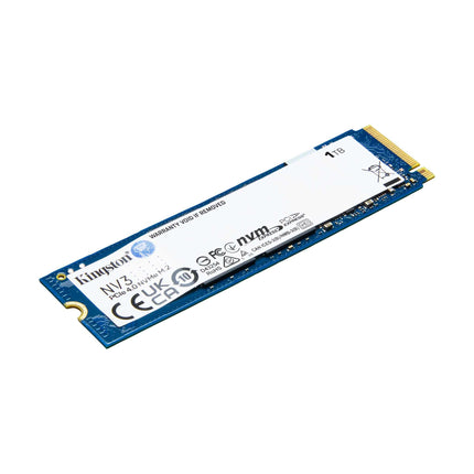 Kingston SSD 1TB NV3 M.2 UP TO 6,000 PCIe 4.0 NVMe M.2 SSD - تخزين