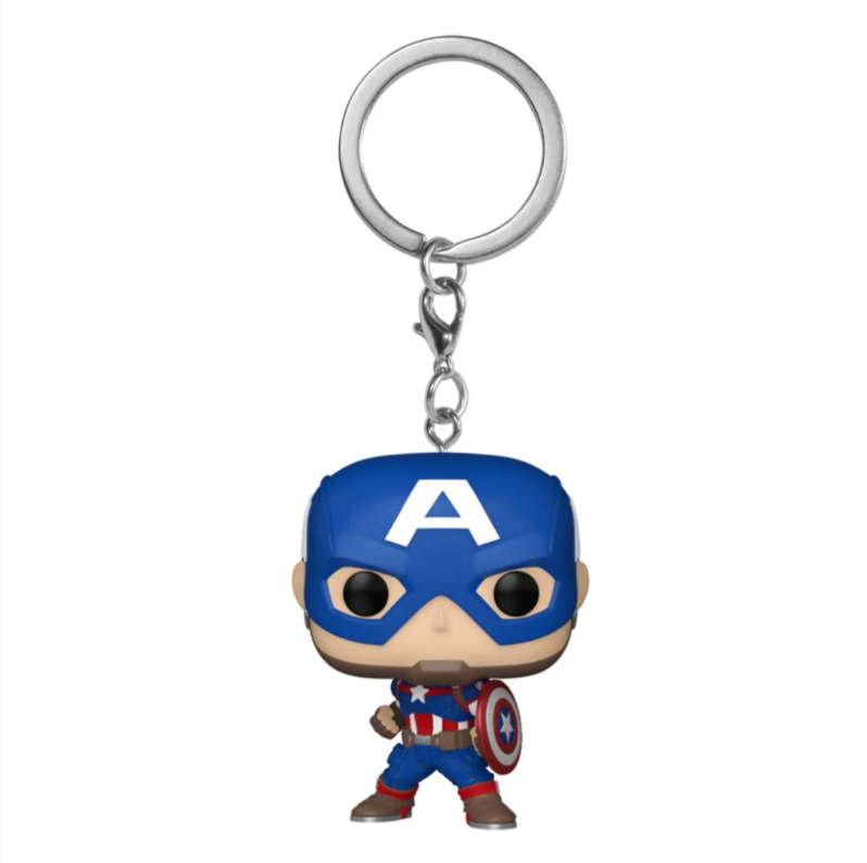 Funko Pop&nbsp;Pocket Pop! Marvel: Marvel NC - Captain America -  مجسمات انمي