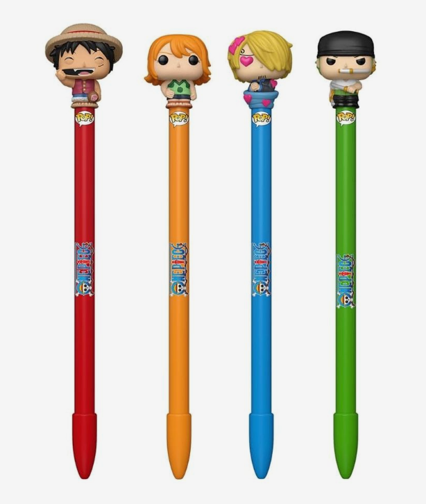 Pen Topper Animation One Piece ( SINGLE PEN ) -  قلم مجسمات انمي