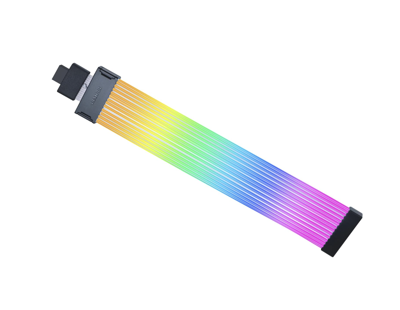 Lian Li Strimer Wireless PW16-121W 2.4GHz Wireless Lighting Control, 370mm (14.56 in) 12 Light | GPU Extension RGB Cable - كيبل اضائه