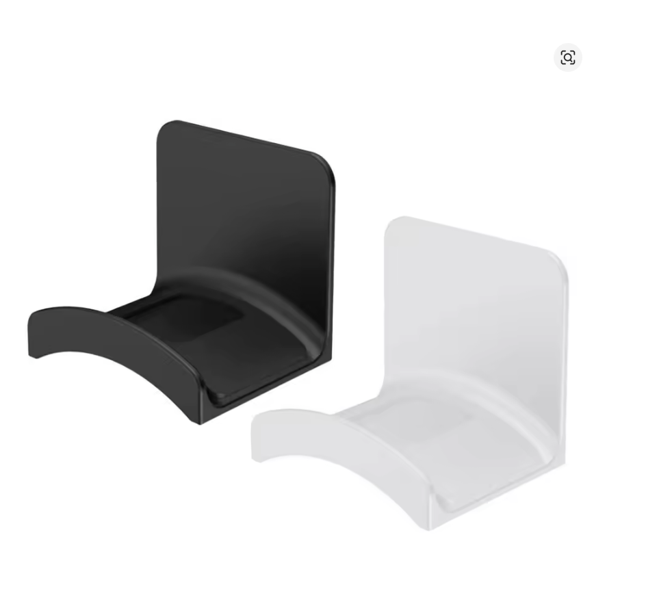 Universal Wall Mounted Headphone Stand Gaming Controller Holder Headset Display Rack Under Desk Hanger Hook For Earphone Bracket - معلق للسماعه