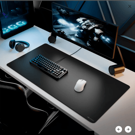 Glorious Mouse Pad 2 XL Extended - Stitched - Black - موس باد