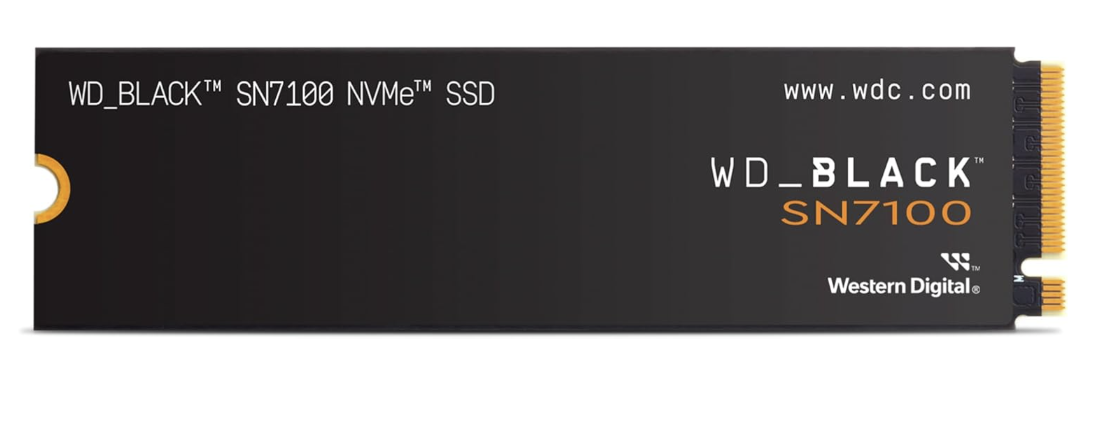 WD_BLACK SN7100 2TB NVMe Internal Gaming SSD Solid State Drive - Gen4 PCIe, M.2 2280, Up to 7,250 MB/s - تخزين سريع